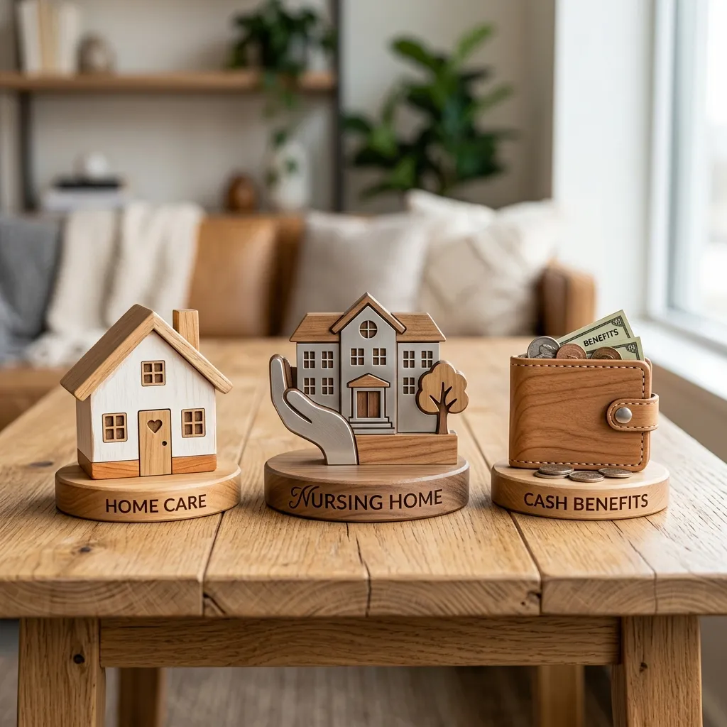 재가급여, 시설급여, 특별현금급여의 차이점 한눈에 비교하기